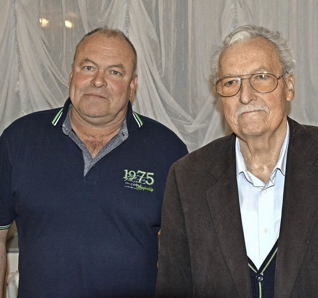 Wolfgang Meier (rechts) und Klaus Schillinger  | Foto: Heinz Vollmar