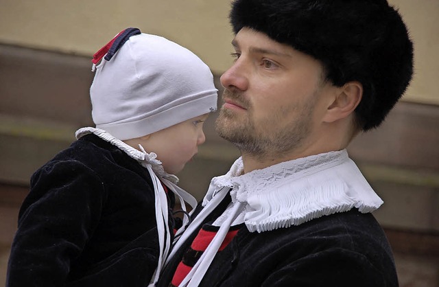 Die typische Tracht des Hotzenwaldes: ...;Landrat&#8220; wird er zugeschrieben.  | Foto: Archivfoto: Hildegard Siebold