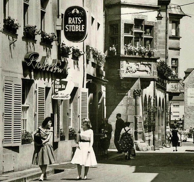 Das Ratsstble 1965   | Foto: Archiv: Gallo