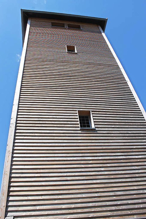 Der sanierte Lehenkopfturm.  | Foto: Cornelia Liebwein