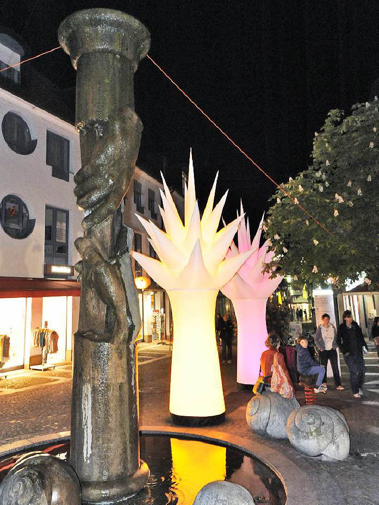 Lichterbume beim Schneckenbrunnen