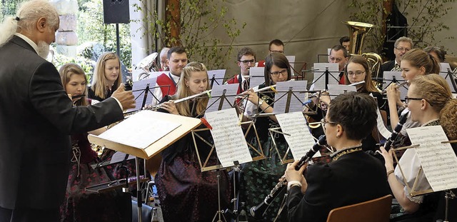 Zu Gast bei der Trachtenkapelle Frhnd   | Foto: hans-jrgen hege