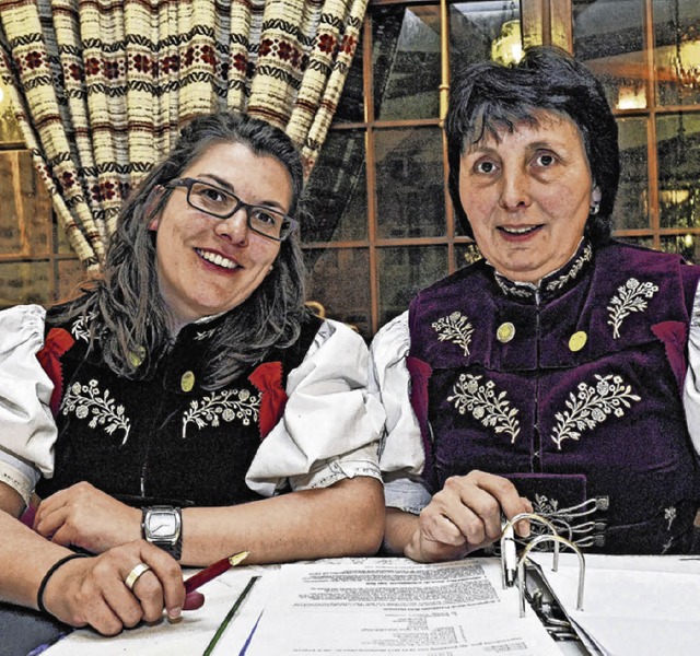 Die beiden Vizepraesidentinnen Pia Ilg...r Prsidenten-Posten bleibt unbesetzt.  | Foto: Archivfoto: Sigwart