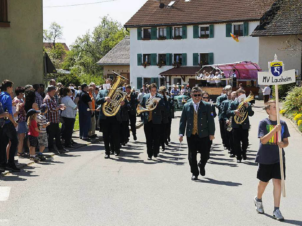 Ein rauschendes Fest mit bester Unterhaltung im Festzelt und prchtigem Umzug der Blasmusikvereine feiert der Musikverein Blumegg anlsslich seines 140-jhrigen Bestehens.