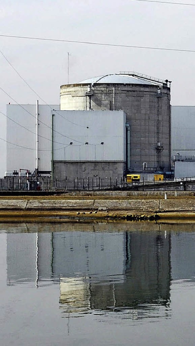 Das Akw Fessenheim   | Foto: dpa