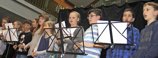 Mit einem engagierten Frhlingskonzert...n Musikanten der August-Macke-Schule.   | Foto: Ounas-Krusel