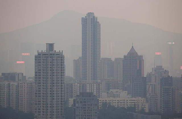 Smog ist in Hongkong keine Seltenheit.   | Foto: dpa
