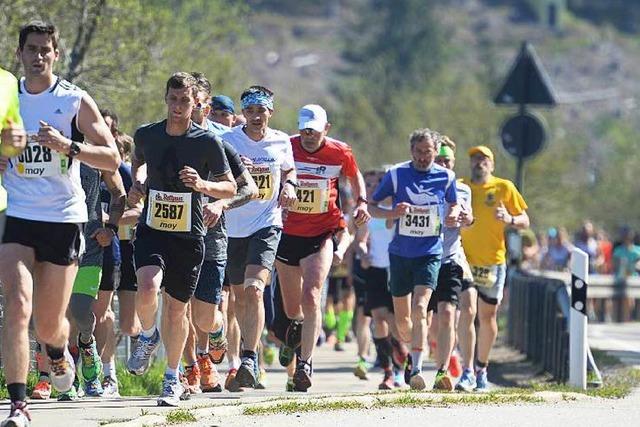 3106 Sportler starten beim heien Schluchseelauf