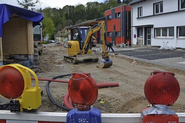 Arbeiten laufen auf Hochtouren