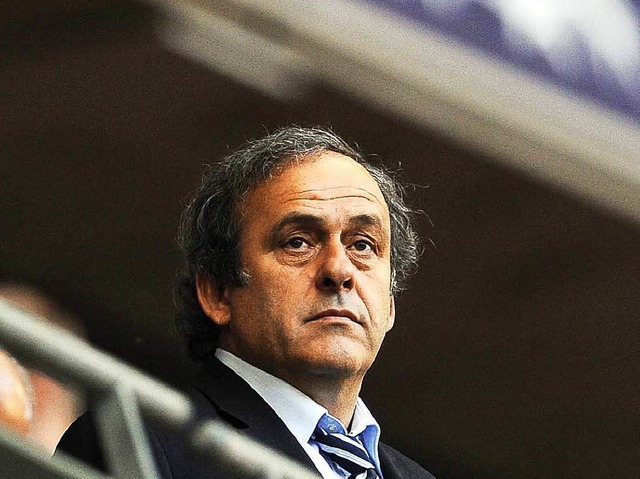 Fhlt sich im Recht: Platini  | Foto: dpa