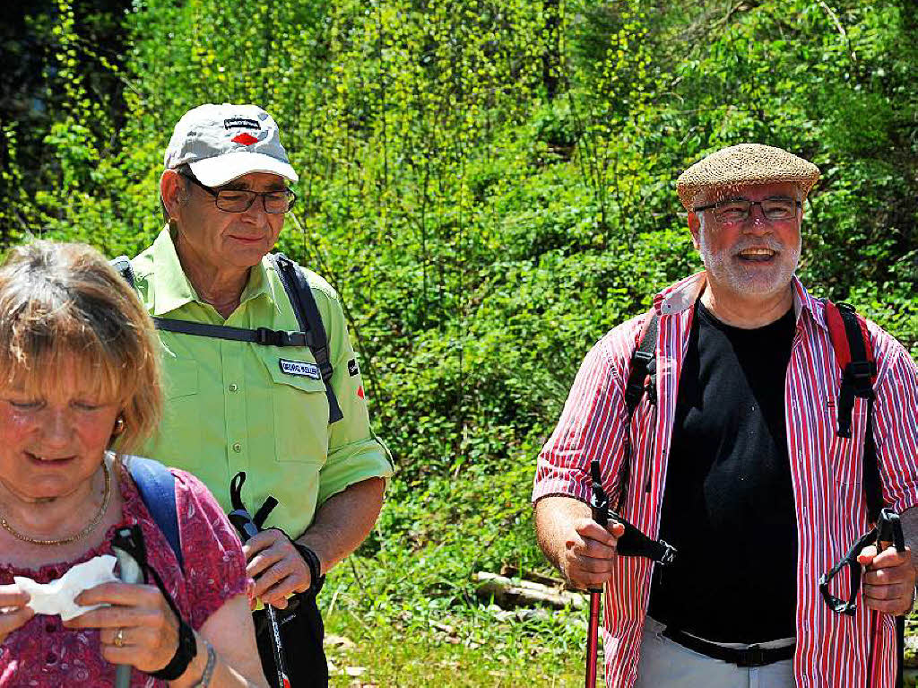 Ein Gipfeltreffen der Wanderfreunde bei Kaiserwetter auf dem Hrnleberg