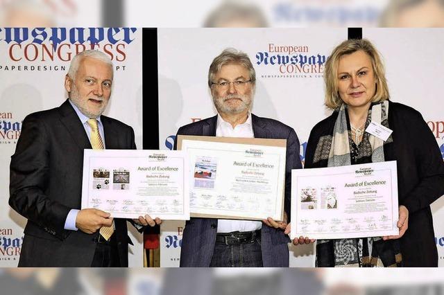 BZ gewinnt European Newspaper Awards