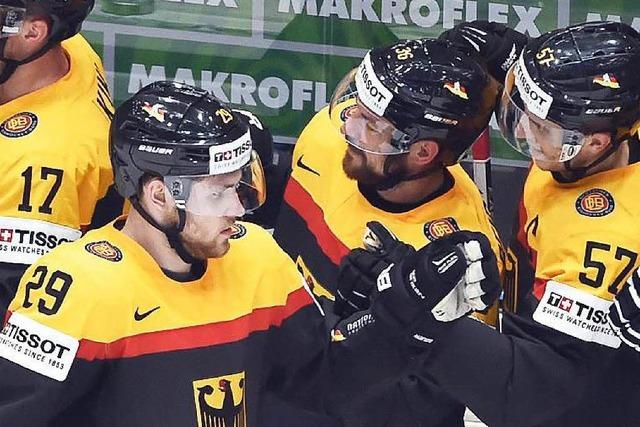 Deutschlands Eishockeyteam bezwingt Slowakei 5:1