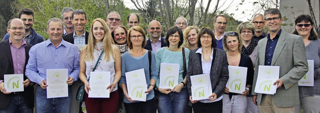 Sie haben den Nachhaltigkeitscheck bes...uot;Nachhaltige Partnerbetriebe&quot;.  | Foto: Eva Korinth