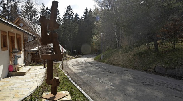 Die Sanierung der Schuppenhrnlestrae...tion in der Geschichte von Feldberg.    | Foto: Ralf Morys