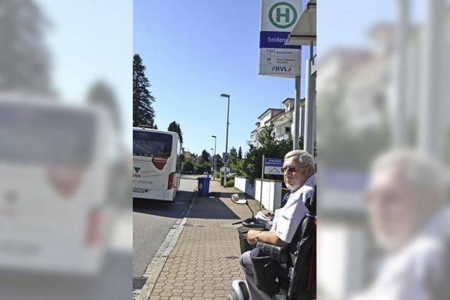 Spontane Busfahrt mit E-Mobil bleibt unmglich