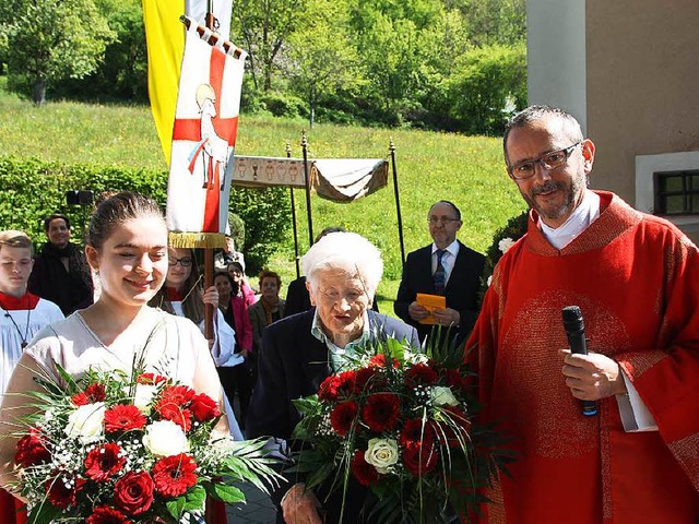 Beim Pankratiusfest in Eschbach wurde ...n als ihre  Nachfolgerin vorstellen.    | Foto: Manfred Dinort