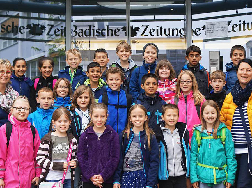 Klasse 4c der Grundschule Herbolzheim