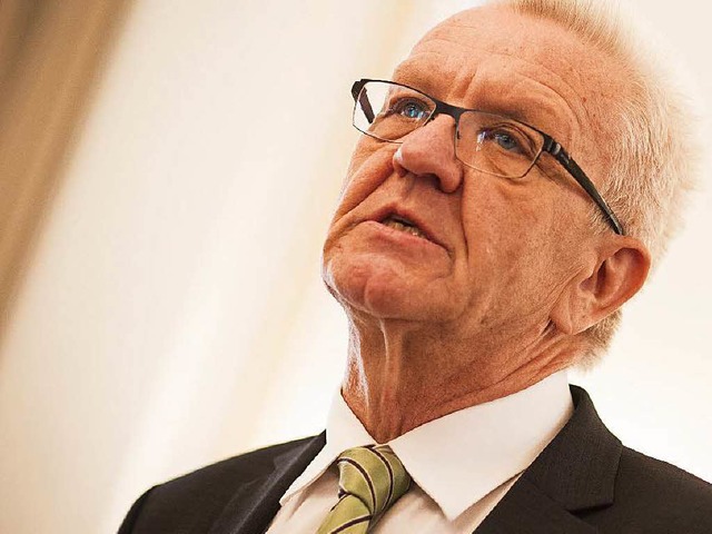 Der alte und neue Ministerprsident: Winfried Kretschmann, 67.  | Foto: dpa