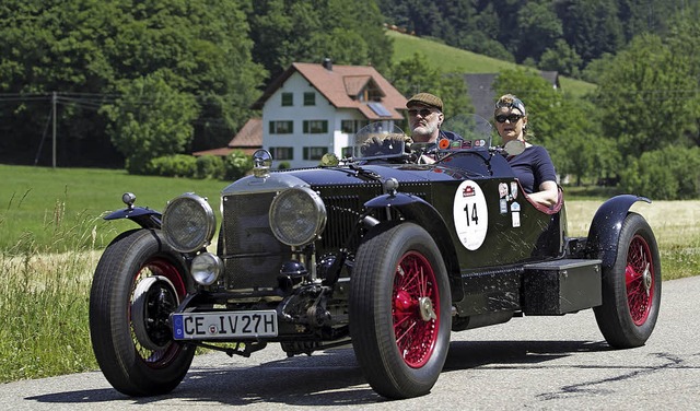 Donaueschingen ist zwei Tage lang Star...ahrers und Ehrenbrgers Paul Pietsch.   | Foto: Daniel Fleig