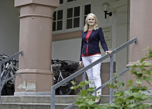 Die Pestalozzi-Grundschule  in Haslach wird nun von Christa Kleemann geleitet.   | Foto: Ingo Schneider