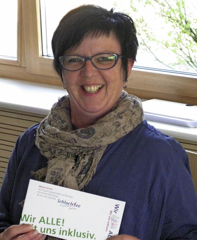 Martha Sedlak ist die neue kommunale Inklusionsvermittlerin in  Schluchsee.   | Foto: Roswitha Klaiber