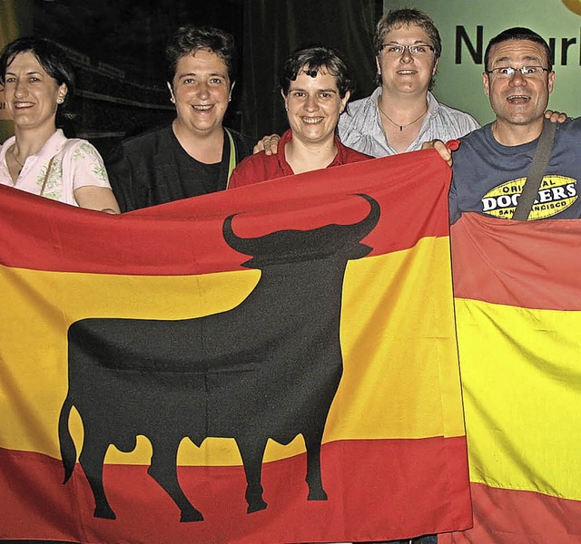 Werden die Spanier beim Public Viewing in Basel jubeln?  | Foto: Bhm
