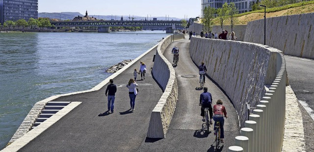 Der Rheinuferweg ist bereits als IBA-Projekt gekrt.   | Foto: Daniel Spehr