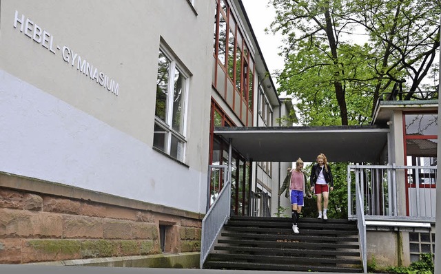 Bleibt das Hebel-Gymnasium auf dem Cam...le Frage der Schulentwicklungsplanung.  | Foto: Mark Alexander