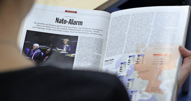 Spiegel-Artikel Nato Alarm  | Foto: Universitt Bamberg