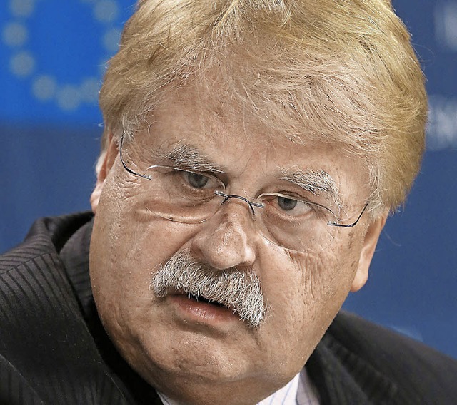 Der Europaabgeordnete Elmar Brok   | Foto: dpa