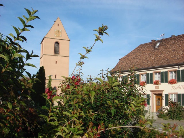 Die evangelische Kirche in Egringen &#...), nun wird dort  gebaut. (Archivbild)  | Foto: Victoria Langelott