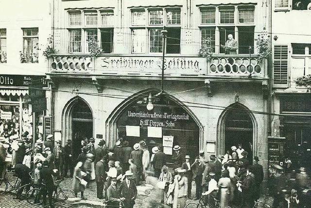 Fotos: Das historische Stammhaus der Badischen Zeitung in Freiburg