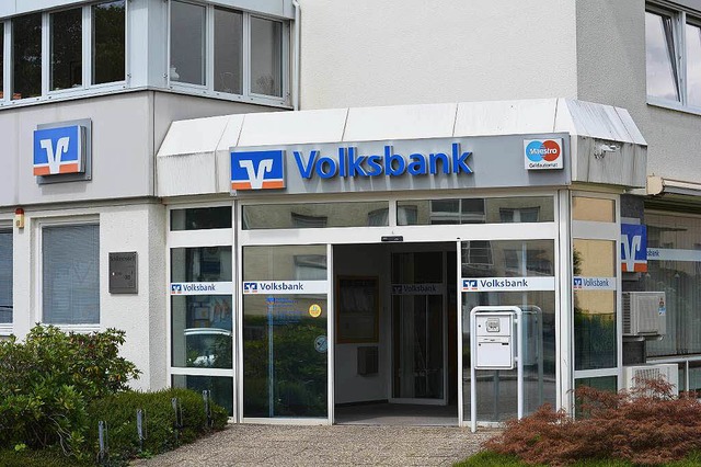 Am 15. Januar schliet die Volksbank d...Brkle-Bleiche-Zentrum ist nicht weit.  | Foto: Volksbank