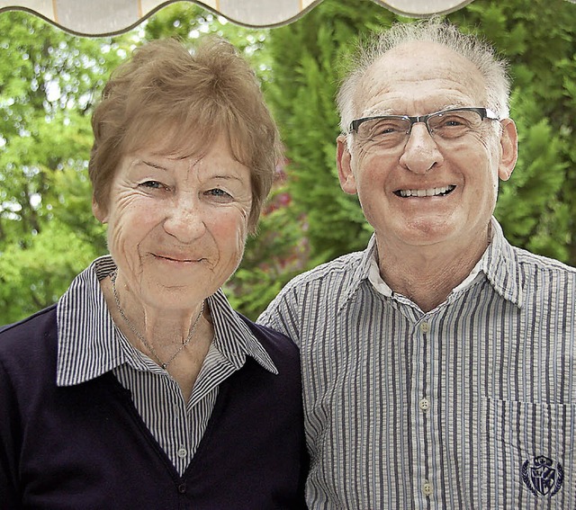 Gerlinde und Gerhard Lrcher   | Foto: W. Beck