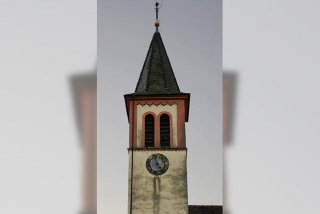 Turm wird saniert