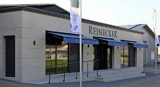 Reprsentativ ist der Neubau der Privat-Sektkellerei Reinecker in Auggen.   | Foto: Reinecker