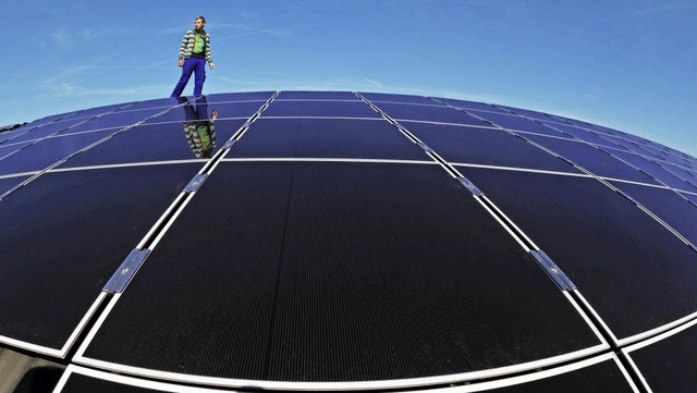 Der Ausbau von Solaranlagen ist nur ein Punkt im Manahmenkatalog.  | Foto: Symbolfoto: DPA