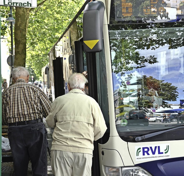 Mit der Regiocard Abo 66 hat der Regio... eine  wachsene Kundengruppe im Auge.   | Foto: Archivfoto: Melanie Ort