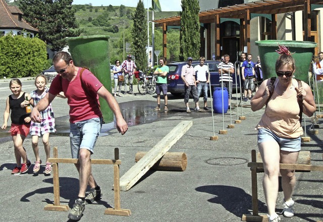 Die Winzerolympiade war ein  Hhepunkt... Oberrotweiler  Winzergenossenschaft.   | Foto: Herbert trogus