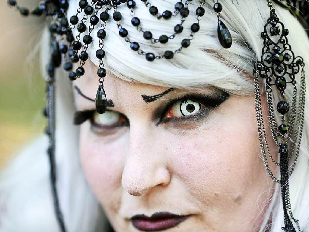 Hauptsache auffllig: Besucher des Wave-Gotik-Treffens