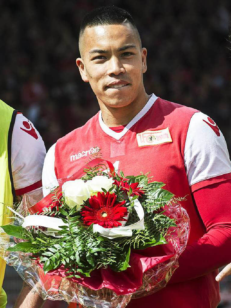 Bobby Wood hat schon vorher entspannt geguckt: Es war sein letztes Spiel im Dress der Eisernen.