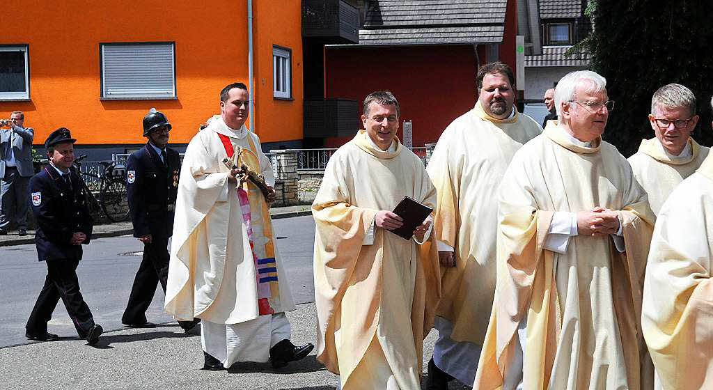 Die Primiz von Tobias Streit in Schuttern war ein groes Fest fr die Gemeinde.