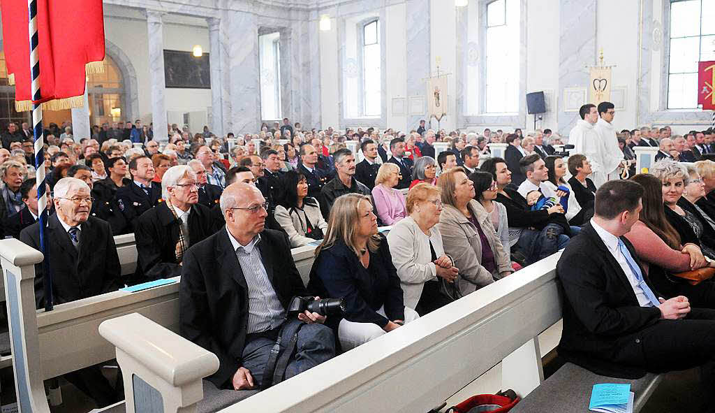 Die Primiz von Tobias Streit in Schuttern war ein groes Fest fr die Gemeinde.