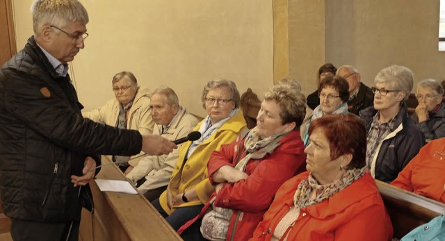 Kontrovers diskutiert wurde bei der Ge...eplante Toiletteneinbau im Gotteshaus.  | Foto: Christel Hlter-Hassler