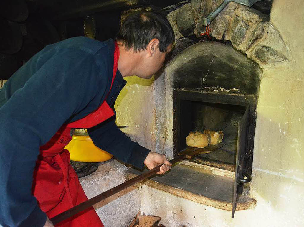 Auch Brot wurde in der hler Mhle gebacken.