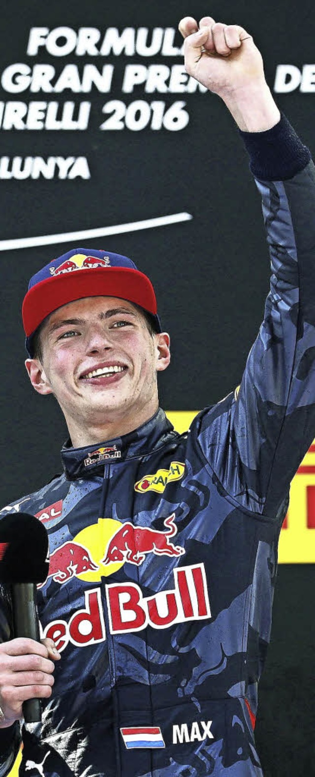 &#8222;Unglaublich&#8220; &#8211; der 18-jhrige Niederlnder Max Verstappen   | Foto: DPA