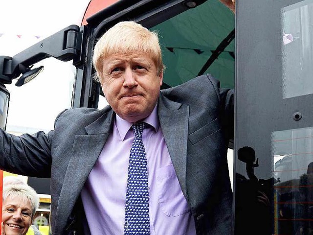 Fr den Brexit: Londons Ex-Brgermeister Boris Johnson  | Foto: dpa