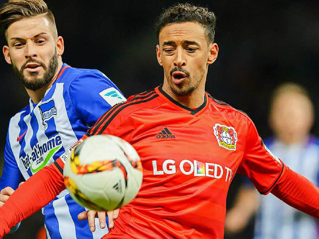 Mittelfeld und Angriff: Karim Bellarabi (rechts) von Bayer 04 Leverkusen