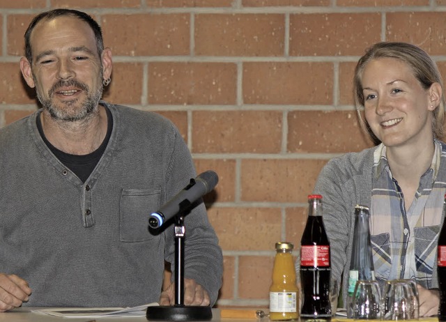 Die Schulsozialarbeiter Jan Funke und Lisa Hffner.   | Foto: Anja Bertsch